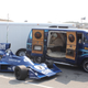 Illustration for article titled The Coolest Car At The Monterey Motorsports Reunion Is This Custom Van With an F1 Car